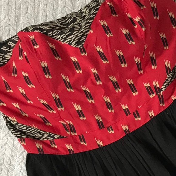 Silence&Noise strapless summer dress.Size Small - Picture 5 of 7